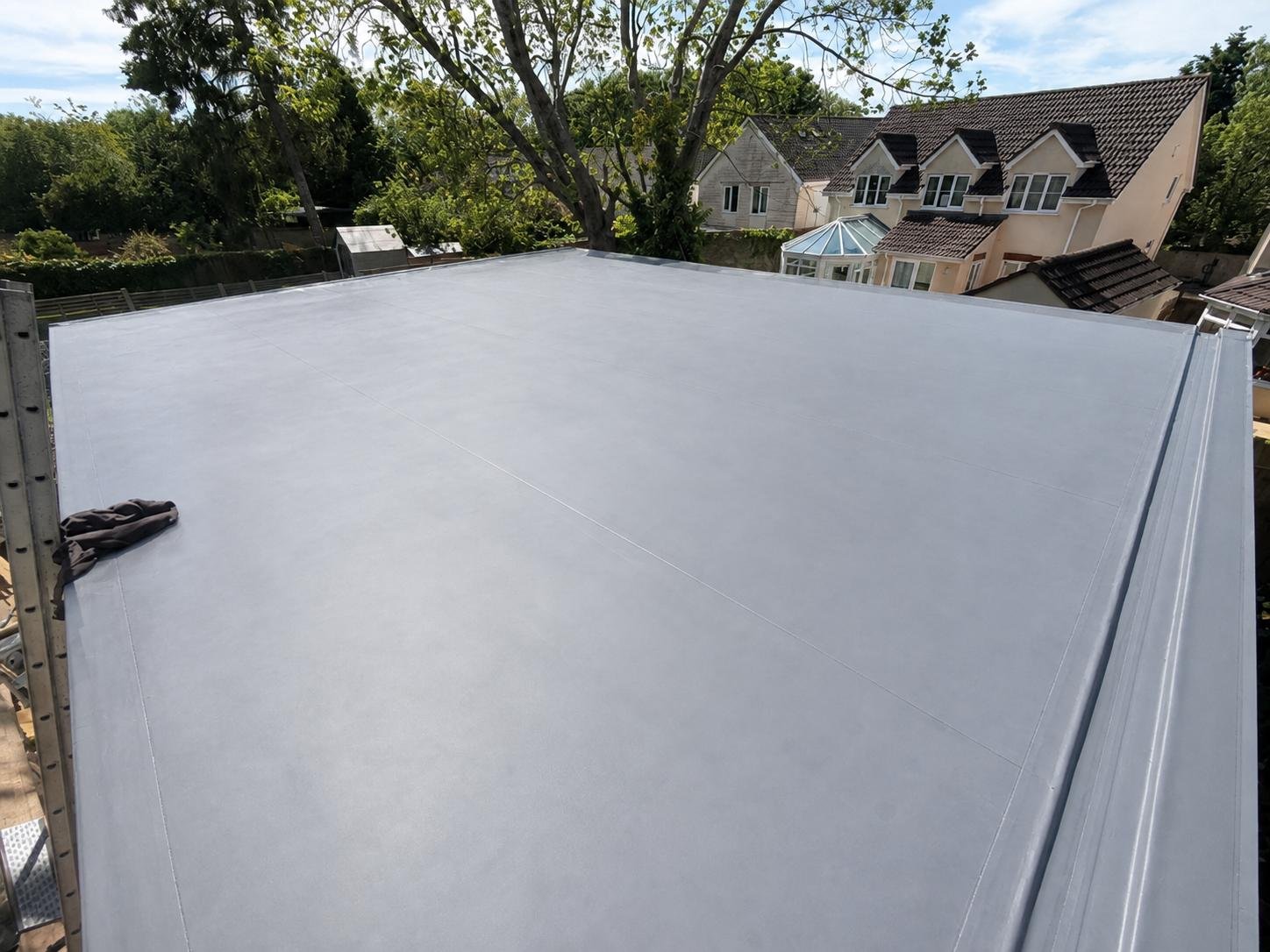 Roofing work